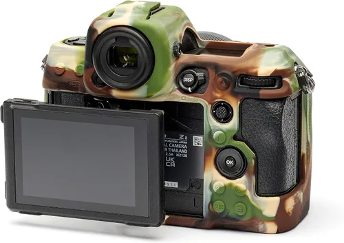 Vista 2 de easyCover - Funda de silicona para cámara - Protección compatible para tu cámara Nikon Z8 - Camuflaje