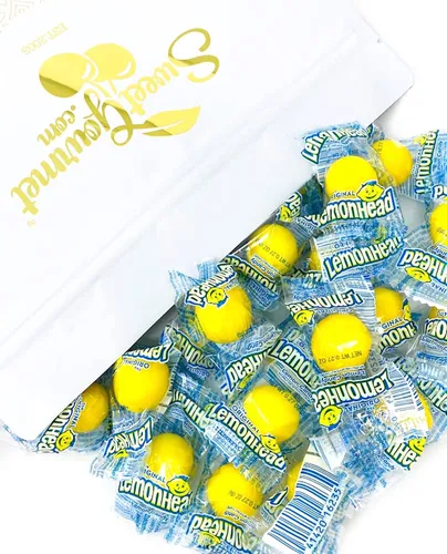 Vista 5 de SweetGourmet Caramelo original LemonHead envuelto a granel 1 libra