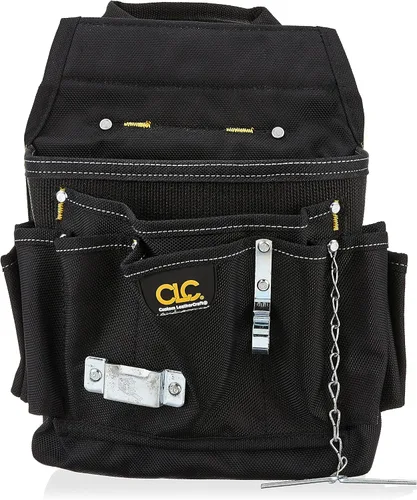Vista 2 de CLC Custom Leathercraft 1608 - Cinturón de herramientas combinado para electricista + CLC Custom Leathercraft 5505 Bolsa de herramientas profesional