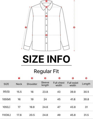 Vista 6 de Riniko Kim Camisa de elastano para hombre, ajuste regular, color liso, de manga larga, sin planchado, para negocios