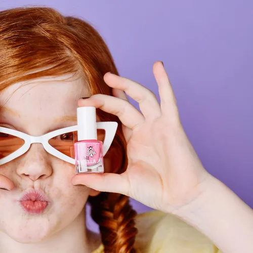 Vista 5 de MISS NELLA Peel Off - Juego de esmaltes de uñas, fórmula a base de agua, 3 colores, 0.1 fl oz cada uno, no tóxico, fabricado en Francia