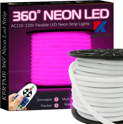 Vista 13 de luz LED de neón de 360 grados