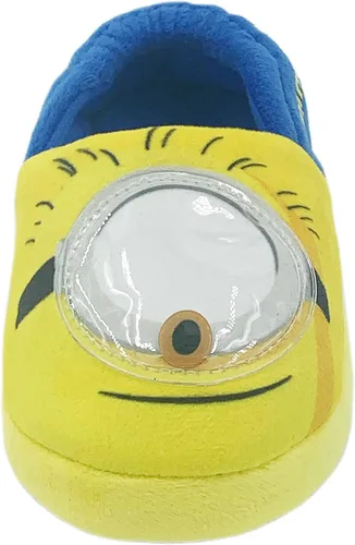 Vista 4 de Despicable Me Minions Shakey Eye Pantuflas, Amarillo