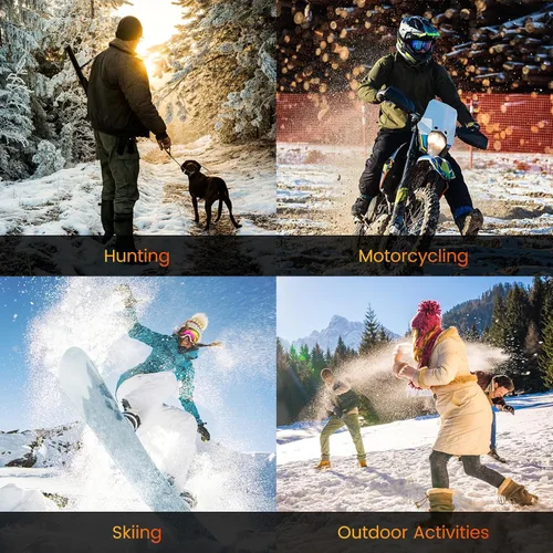 Vista 6 de ISOPHO Heated Vest for Men and Women, USB Charging Vest Heating for 8 Hours, Electric Heated Jacket