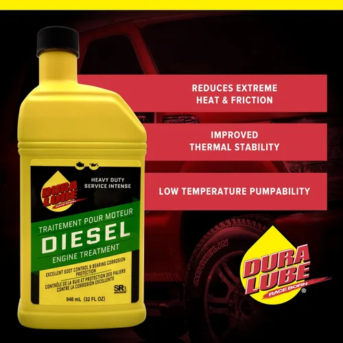 Vista 6 de DURA LUBE Tratamiento de Motor Diesel 32 onzas., Individual