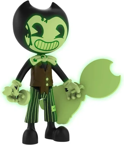 Vista 3 de Bendy And The Ink Machine Bendy And The Dark Revival - Figura de acción Gitd de 5 pulgadas - Bendy