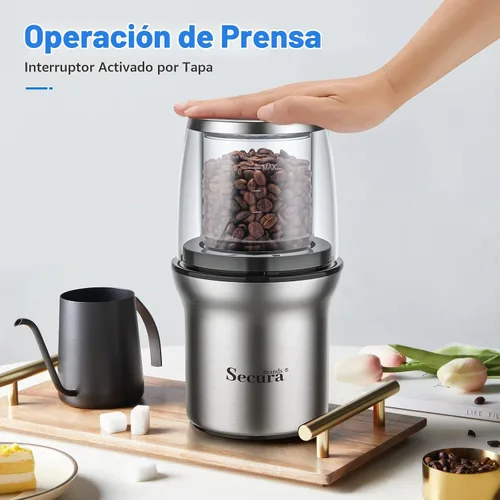Vista 3 de Secura Brands Molinillo eléctrico de café y especias