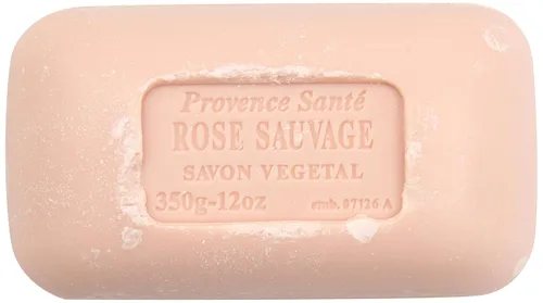 Vista 8 de Provence Sante Barra de jabón francesa de lujo, manteca de karité hidratante, fragancia de almendra dulce triple molida, 12 onzas