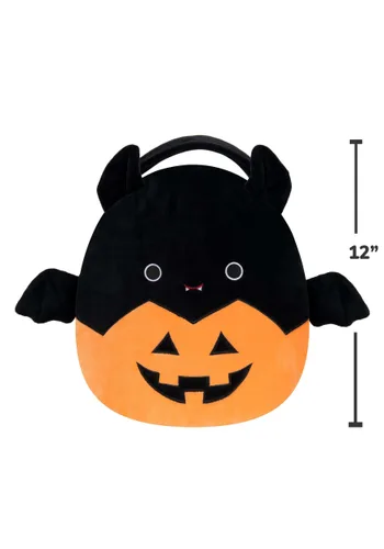 Vista 4 de Emily el Murciélago Squishmallow Balde para Dulces Multicolor