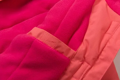 Vista 50 de Chaqueta de esquí impermeable para niñas, chaqueta de snowboard para exteriores, resistente al viento, con forro polar, abrigo de nieve cálido