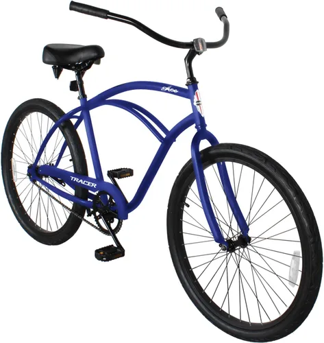 Vista 19 de Tracer ACE - Bicicleta crucero de playa de una sola velocidad de 26 pulgadas con freno de posavasos para hombres y mujeres, varios