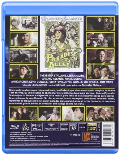 Vista 2 de La Cocina del Infierno BD 1978 Paradise Alley Blu-ray