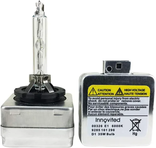 Vista 2 de Innovited HID Xenon D3S 5000K - Bombillas de repuesto (2 unidades), color blanco