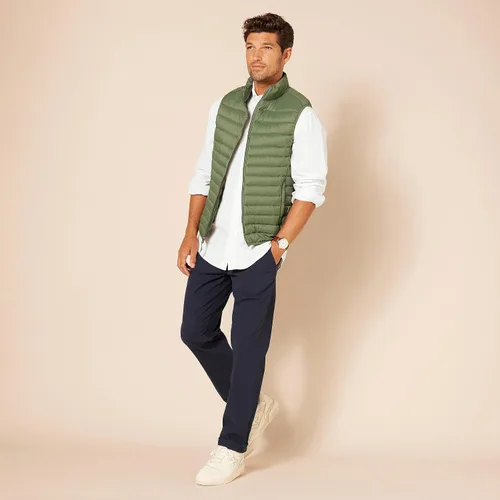 Vista 4 de Tienda Essentials - Camisa de tela oxford, de manga larga, ajuste regular, para hombre