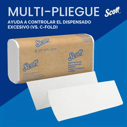 Vista 8 de Scott Professional Toallas de papel multipliegues, 2 paquetes x 250 hojas (60055)
