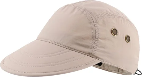 Vista 2 de Connectyle Gorra de protección solar UV para hombre, gorra de senderismo con solapa para el cuello, sombrero de pesca