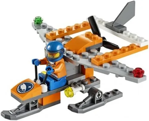 Vista 2 de LEGO Mini avión Ártico 30310
