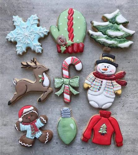 Vista 8 de LILIAO Cortador de galletas de reno de Navidad - 3.9 x 4.3 pulgadas - Acero inoxidable