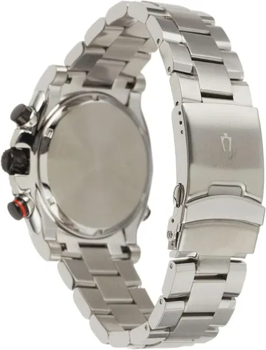 Vista 2 de Bulova, 98B212, reloj de cuarzo japonés con pantalla analógica para hombre, color blanco