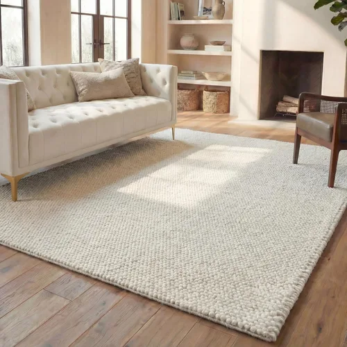 Vista 59 de SAFAVIEH Natura Collection - Alfombra decorativa, 2 x 3 pies, color beige, mezcla de lana hecha a mano, diseño texturizado, ideal para pasillo