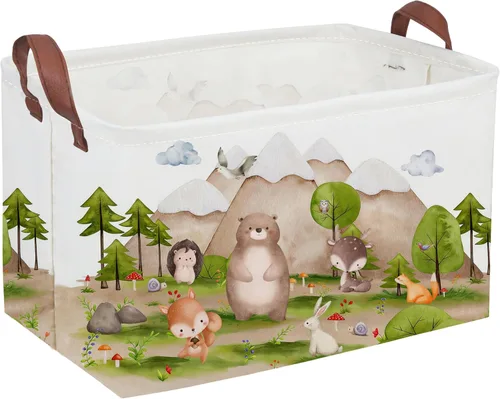 Vista 32 de Cesta Rectangular para Perros, Contenedor de Juguetes para Perros, Organizador de Cesta de Almacenamiento para Perros. Contenedor de Almacenamiento