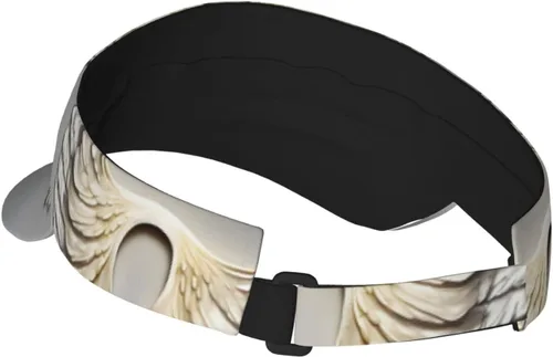 Vista 3 de Asian Lotu - Gorra de protección solar para adultos, ajustable, para playa, piscina, golf, tenis, unisex