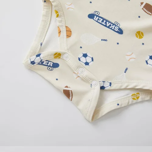 Vista 90 de pureborn Mameluco de algodón súper suave para bebés niños y niñas de 0 a 24 meses