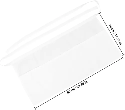 Vista 2 de ARTIBETTER Delantal de trabajo resistente al agua con bolsillo grande, delantal de herramientas de poliéster para hombres y mujeres para cocinar