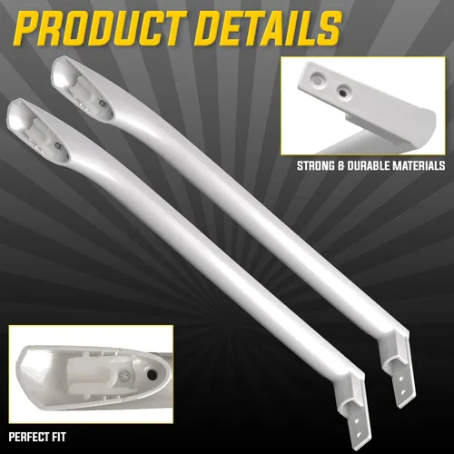Vista 3 de Seentech Manija de puerta de refrigerador 5304486359 mejorada, compatible con refrigerador Frigidaire, reemplaza AP6036330 5304506469 5304504507