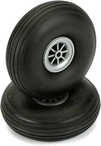 Vista 3 de Du-Bro 175T Rueda de superficie pisada de 1-3/4" de diámetro (paquete de 2)