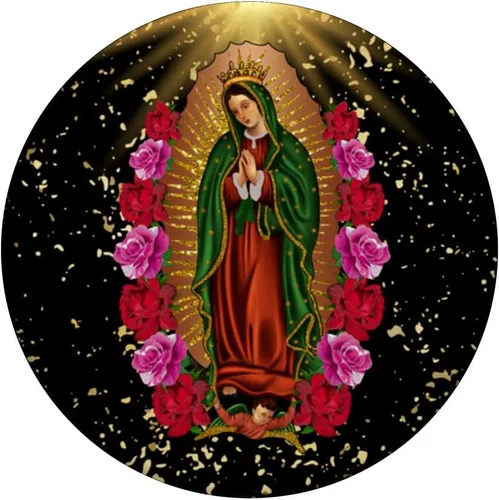 Vista 3 de Nuestra Señora Virgen De Guadalupe Virgen María PopSockets intercambiables PopGrip