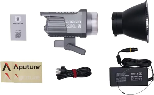 Vista 2 de Aputure Amaran 200d S - Luz de video LED 200w luz diurna equilibrada LED Monolight 5600K Bowens Mount LED Kit de iluminación de fotografía