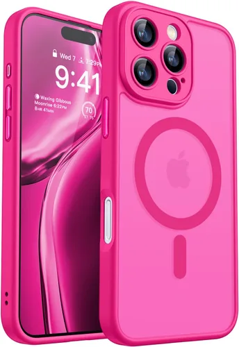 Vista 131 de CANSHN Funda magnética compatible con iPhone Air (6.5 pulgadas), mejorada [protección completa de la cámara] [compatible con Magsafe]