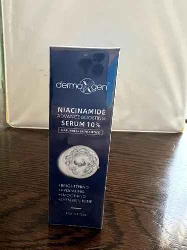 Vista 5 de Suero de niacinamida al 10% para la cara – Fórmula avanzada para poros suaves y tono de piel desigual – Suero facial de niacinamida para piel grasa