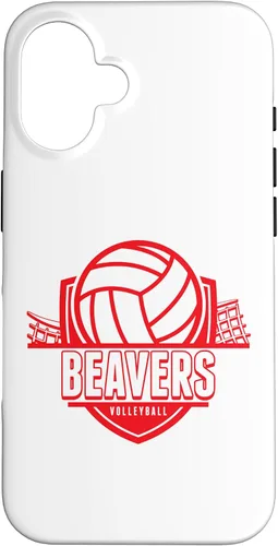 Vista 32 de Beavers Volleyball Back to School Spirit R Case for iPhone 17