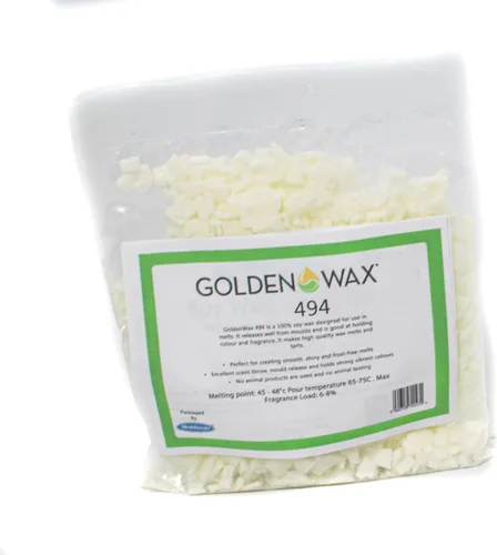 Vista 4 de Golden Wax Soja para derretir 494, 6.6 lbs, Blanco