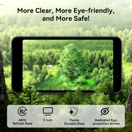 Vista 5 de Teléfonos desbloqueados, teléfono Android de 5 pulgadas, 4G Dual SIM Azul