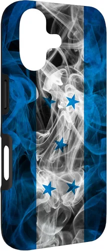 Vista 3 de Smoke Honduras Flag - Funda estilo nube hondureña ahumada para iPhone 17