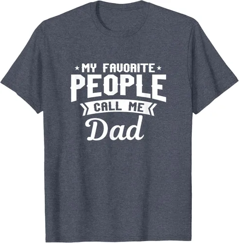 Vista 71 de My Favorite People Call Me Dad - Camiseta divertida, Negro, S