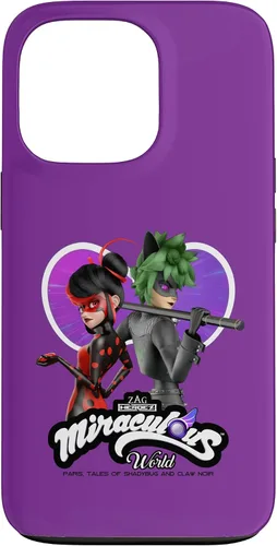 Vista 10 de Miraculous Ladybug Cat Noir Tales of Shadybug and Claw Noir - Carcasa para iPhone 17