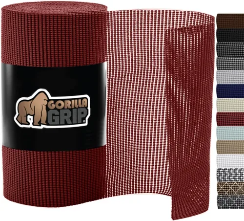 Vista 26 de GORILLA GRIP powerGRIP - Forro para estante de cajón y gabinete, agarre grueso y fuerte, forros no adhesivos que protegen armarios de cocina