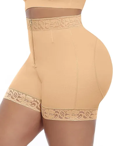 Vista 8 de FeelinGirl - Faja moldeadora para control de abdomen, levantamiento de Negro