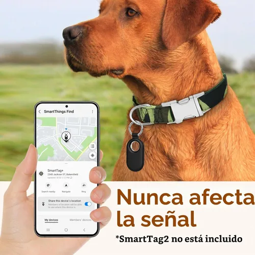 Vista 3 de Funda protectora de silicona para Samsung Galaxy SmartTag2, paquete de 4 fundas protectoras de silicona para Galaxy Smart Tag 2 con llavero
