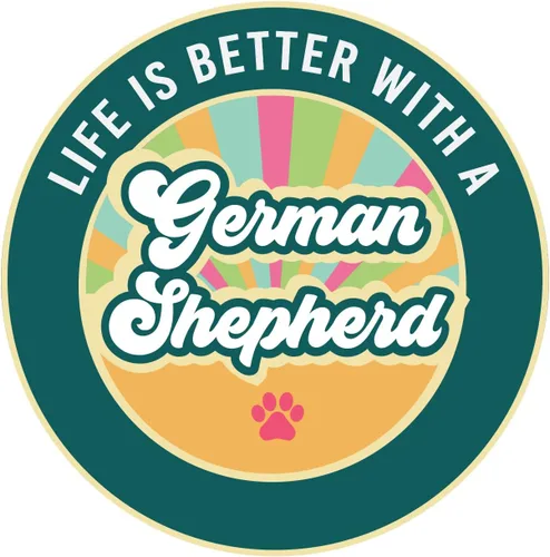 Vista 13 de Life is Better with an Austrlian Shepherd Refrigerator Locker Car Magnet 4
