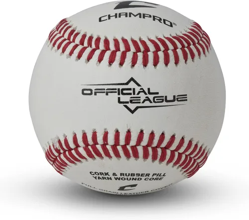 Vista 3 de Champro Cubo de 6 galones con 30 pelotas de béisbol CBB-200 y funda para latas de bebida