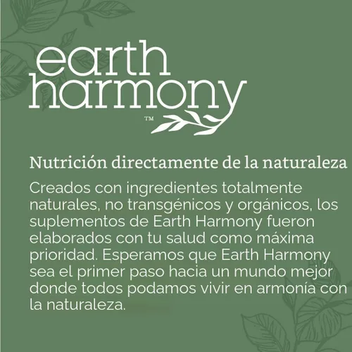 Vista 6 de Earth Harmony Naturals - Suplemento de Melena de León Orgánico (1000mg), Suministro de 2 Meses, Extracto de Hongo Melena de León para Apoyar
