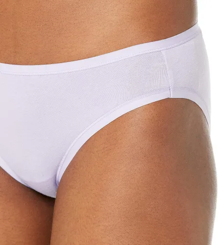 Vista 4 de Tienda Essentials Ropa interior de bikini de algodón para mujer (disponible en tallas grandes), paquete de 10