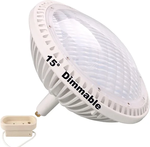 Vista 7 de BAOMING Bombilla LED PAR64 Reemplazar Tradicional 500W PAR64 15° 40W DIMMABLE Blanco Cálido 2700~3000K 120V GX16D 2700K blanco cálido