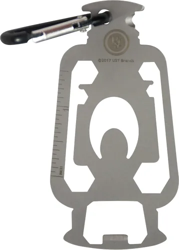 Vista 11 de UST Tool-a-Long - Mosquetones multiherramienta con construcción duradera y compacta de acero inoxidable para senderismo, kayak, campamento, viajes
