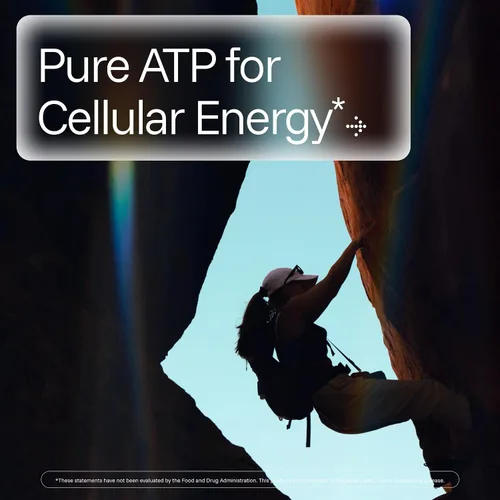 Vista 2 de ProHealth Longevity ATP - 400 mg X 90 porciones, PeakATP patentado ATP puro para mantener la energía celular, la fuerza muscular y la función